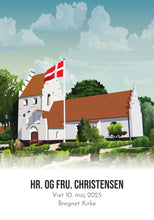 Laddar bild till gallerivisning, Personlig bryllupsplakat Plakana