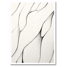 Laddar bild till gallerivisning, Abstract Curves Plakat by Plakana, 21x30 cm (A4), Ingen ramme