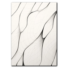 Laddar bild till gallerivisning, Abstract Curves Plakat by Plakana, 21x30 cm (A4), Ingen ramme