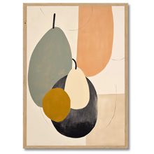 Laddar bild till gallerivisning, Abstract Fruits Plakat by Plakana, 21x30 cm (A4), Ingen ramme
