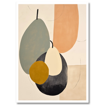 Laddar bild till gallerivisning, Abstract Fruits Plakat by Plakana, 21x30 cm (A4), Ingen ramme