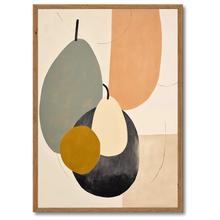 Laddar bild till gallerivisning, Abstract Fruits Plakat by Plakana, 21x30 cm (A4), Ingen ramme