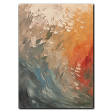 Laddar bild till gallerivisning, Abstract Wave Plakat Plakana 21x30 cm (A4) Ingen ramme