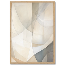 Laddar bild till gallerivisning, Abstractions Of Lightness No. 8 Plakat Plakana 21x30 cm (A4) Egetræ