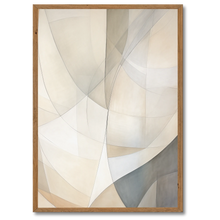 Laddar bild till gallerivisning, Abstractions Of Lightness No. 8 Plakat Plakana 21x30 cm (A4) Mørk egetræ