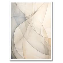 Laddar bild till gallerivisning, Abstractions Of Lightness No. 3 Plakat by Plakana, 21x30 cm (A4), Ingen ramme
