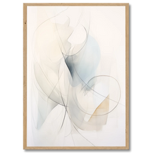 Laddar bild till gallerivisning, Abstractions Of Lightness No. 5 Plakat by Plakana, 21x30 cm (A4), Ingen ramme