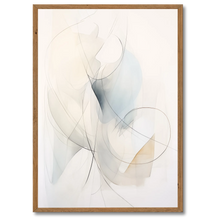 Laddar bild till gallerivisning, Abstractions Of Lightness No. 5 Plakat by Plakana, 21x30 cm (A4), Ingen ramme