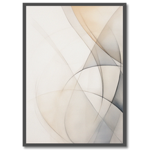 Laddar bild till gallerivisning, Abstractions Of Lightness No. 6 Plakat by Plakana, 21x30 cm (A4), Ingen ramme