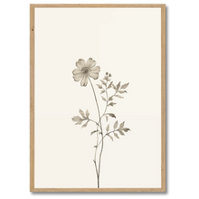 Laddar bild till gallerivisning, Aesthetic Flower Plakat Plakana 21x30 cm (A4) Egetræ