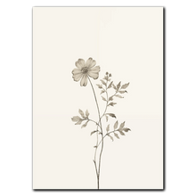 Laddar bild till gallerivisning, Aesthetic Flower Plakat Plakana 21x30 cm (A4) Ingen ramme