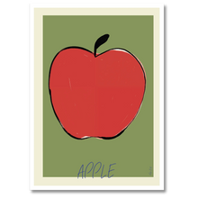 Laddar bild till gallerivisning, Apple No. 1 Plakat Plakana 21x30 cm (A4) Hvid Egetræ