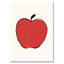 Laddar bild till gallerivisning, Apple No. 2 Plakana 21x30 cm (A4) Hvid Egetræ