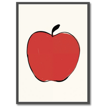 Laddar bild till gallerivisning, Apple No. 2 Plakana 21x30 cm (A4) Sort egetræ