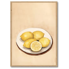 Laddar bild till gallerivisning, Citrusdrømme Plakat Plakana 21x30 cm (A4) Egetræ
