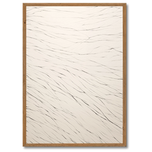 Laddar bild till gallerivisning, Flowing Strokes Plakat Plakana 21x30 cm (A4) Mørk egetræ