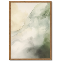 Laddar bild till gallerivisning, Forest Mist Plakat Plakana 21x30 cm (A4) Mørk egetræ