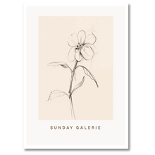 Laddar bild till gallerivisning, Galerie Sunday Plakat Plakana 21x30 cm (A4) Hvid Egetræ