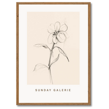 Laddar bild till gallerivisning, Galerie Sunday Plakat Plakana 21x30 cm (A4) Mørk egetræ