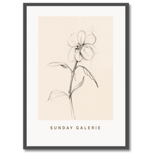 Laddar bild till gallerivisning, Galerie Sunday Plakat Plakana 21x30 cm (A4) Sort egetræ