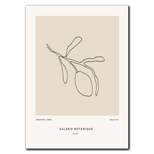 Laddar bild till gallerivisning, Gallerie Botanique No. 1 Plakat Plakana 21x30 cm (A4) Ingen ramme