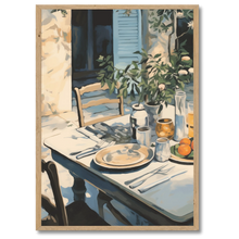 Laddar bild till gallerivisning, Garden Brunch Plakat Plakana 21x30 cm (A4) Egetræ