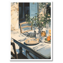 Laddar bild till gallerivisning, Garden Brunch Plakat Plakana 21x30 cm (A4) Hvid Egetræ