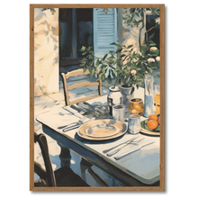 Laddar bild till gallerivisning, Garden Brunch Plakat Plakana 21x30 cm (A4) Mørk egetræ