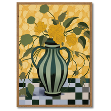 Laddar bild till gallerivisning, Golden Harmony Plakat Plakana 21x30 cm (A4) Mørk egetræ