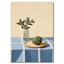 Laddar bild till gallerivisning, Green & Blue Harmony Plakat Plakana 21x30 cm (A4) Ingen ramme