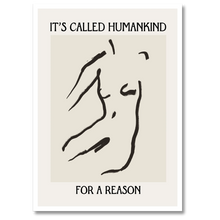Laddar bild till gallerivisning, Humankind Plakat Plakana 21x30 cm (A4) Hvid Egetræ