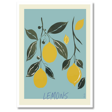 Laddar bild till gallerivisning, Lemons Plakat by Plakana, 21x30 cm (A4), Ingen ramme