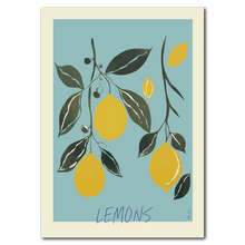 Laddar bild till gallerivisning, Lemons Plakat by Plakana, 21x30 cm (A4), Ingen ramme