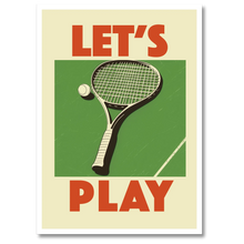 Laddar bild till gallerivisning, Let's Play Plakat