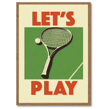 Laddar bild till gallerivisning, Let's Play Plakat