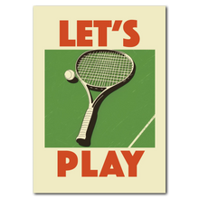 Laddar bild till gallerivisning, Let's Play Plakat