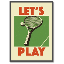 Laddar bild till gallerivisning, Let's Play Plakat