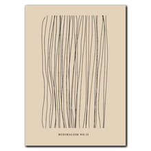 Laddar bild till gallerivisning, Minimalism No. 2 Plakat Plakana 21x30 cm (A4) Ingen ramme