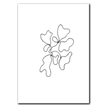 Laddar bild till gallerivisning, Minimalistic Lines No. 1 Plakat Plakana 21x30 cm (A4) Ingen ramme