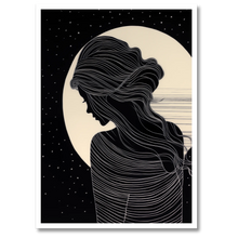 Laddar bild till gallerivisning, Night Silhouettes Plakat