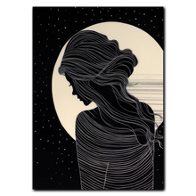 Laddar bild till gallerivisning, Night Silhouettes Plakat