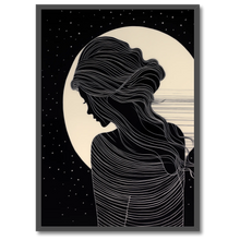 Laddar bild till gallerivisning, Night Silhouettes Plakat