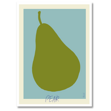 Laddar bild till gallerivisning, Pear No. 1 Plakat Plakana 21x30 cm (A4) Hvid Egetræ