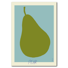 Laddar bild till gallerivisning, Pear No. 1 Plakat Plakana 21x30 cm (A4) Ingen ramme