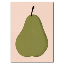 Laddar bild till gallerivisning, Pear No. 2 Plakat Plakana 21x30 cm (A4) Ingen ramme