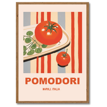 Laddar bild till gallerivisning, Pomodori Plakat Plakana 21x30 cm (A4) Mørk egetræ