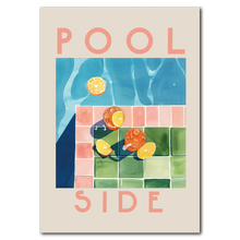 Laddar bild till gallerivisning, Pool Side Plakat Plakana 21x30 cm (A4) Ingen ramme