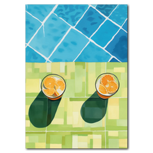Laddar bild till gallerivisning, Poolside Lemons Plakat