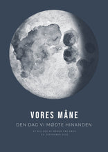 Laddar bild till gallerivisning, Måneplakat No. 4 Plakana