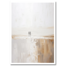 Laddar bild till gallerivisning, Quiet Walk Plakat Plakana 21x30 cm (A4) Hvid Egetræ